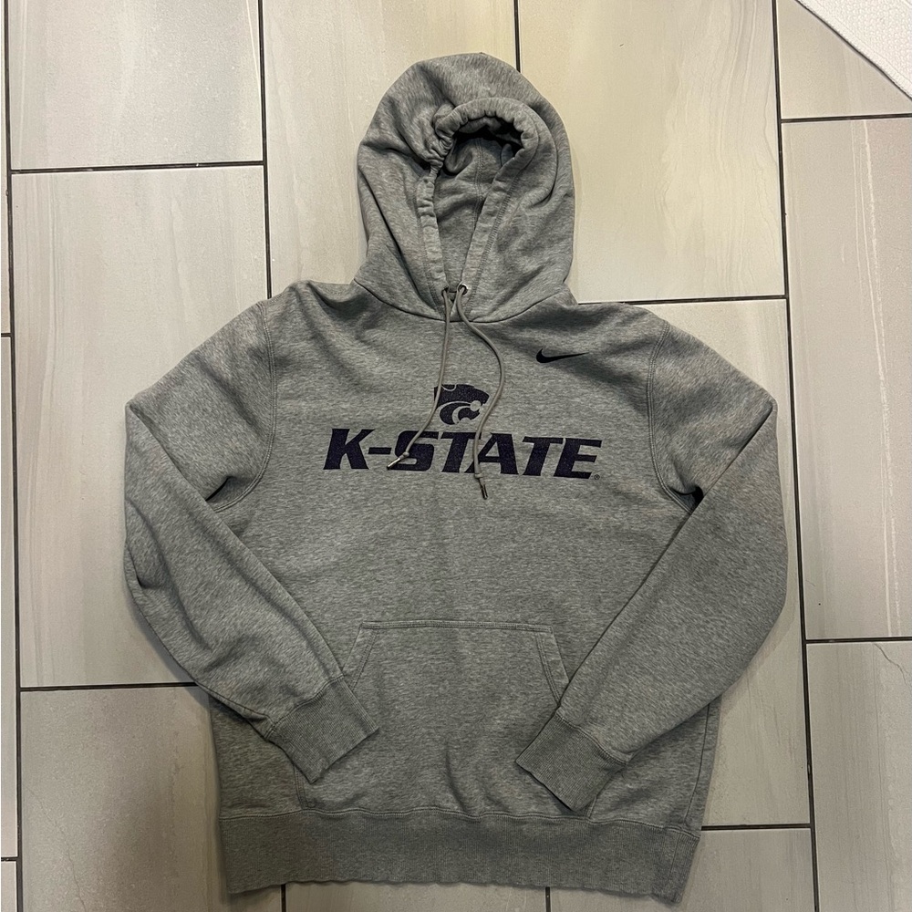 Nike Gray K-State Men's Sweater